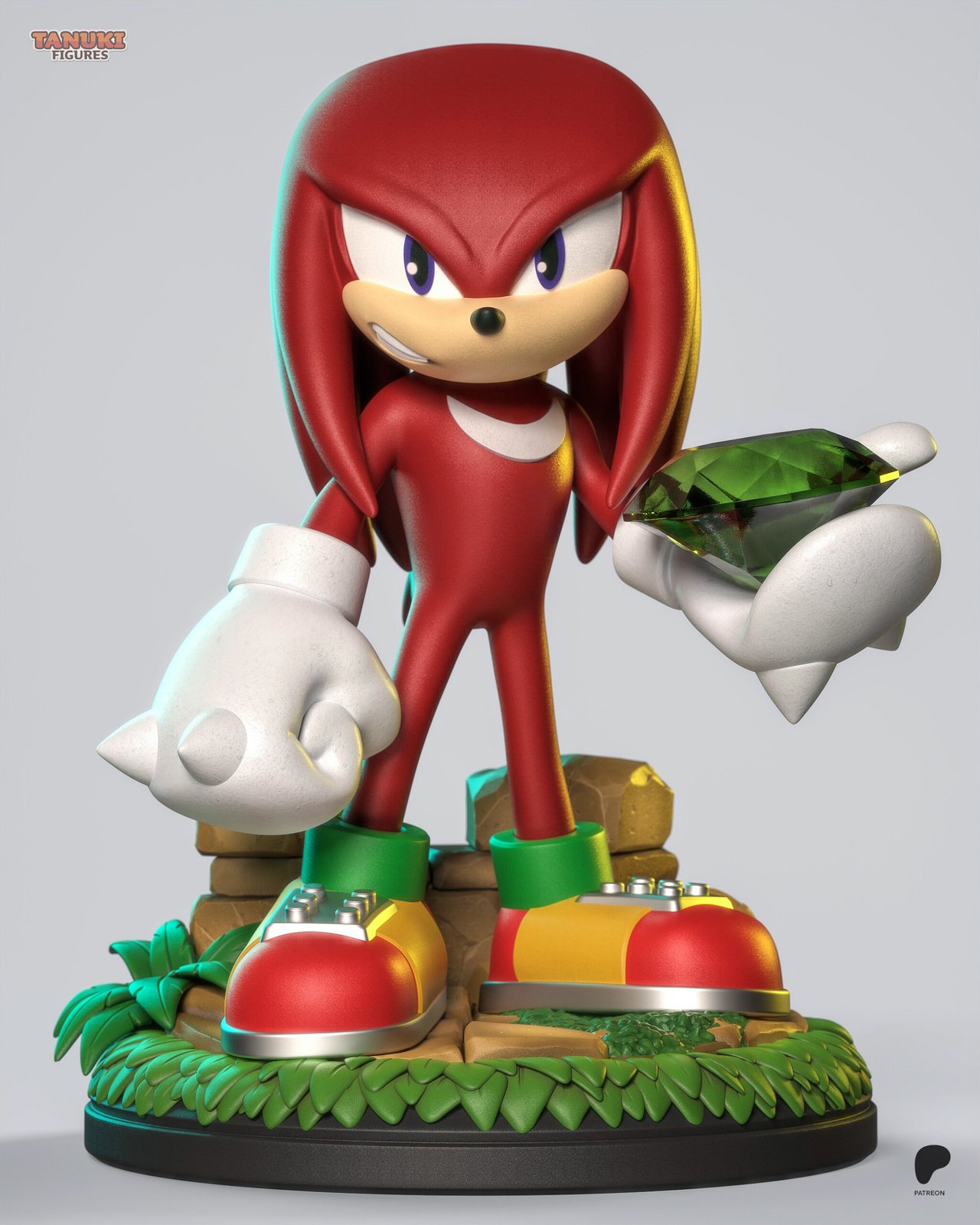 Knuckles Sonic the Hedgehog 1:6 figurine