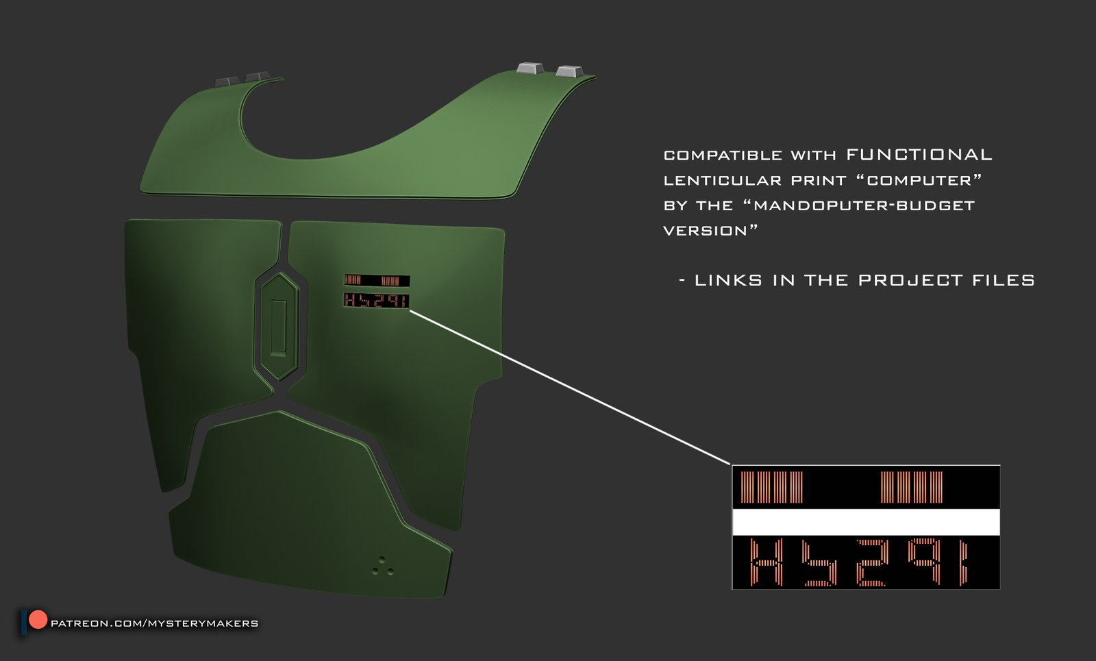 Boba Fett Full Body Book of Boba Fett Star Wars: The Book of Boba Fett 1:4 armor