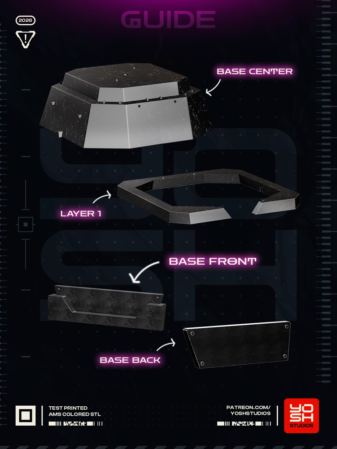 Megatron Transformers 1:4 helmet stand