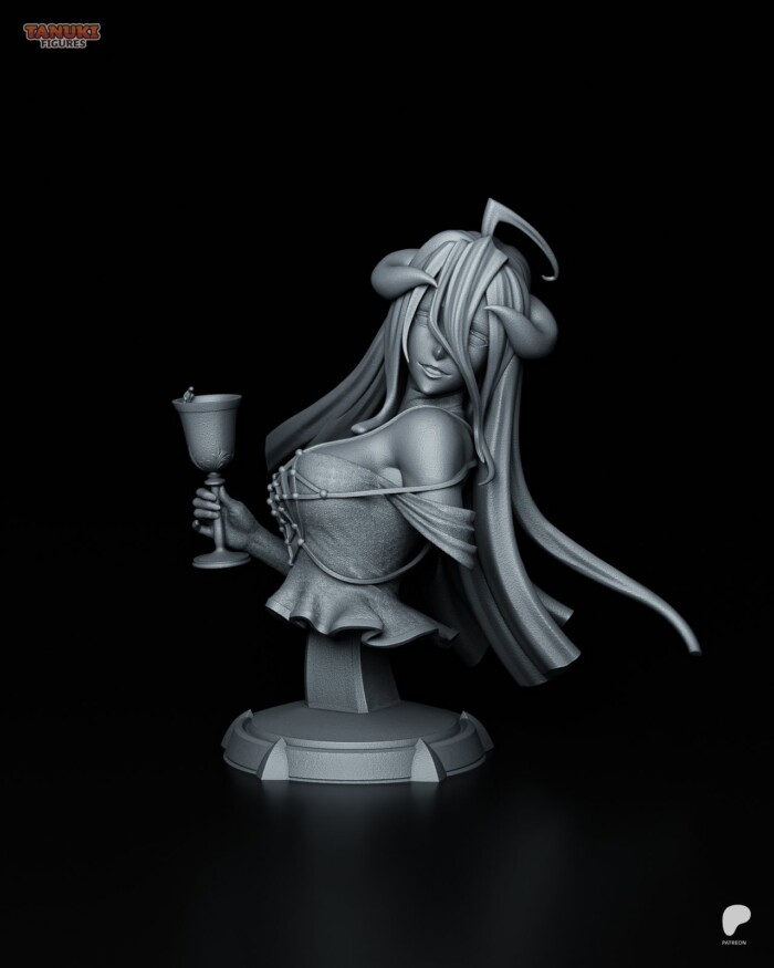 Albedo Overlord 1:4 bust