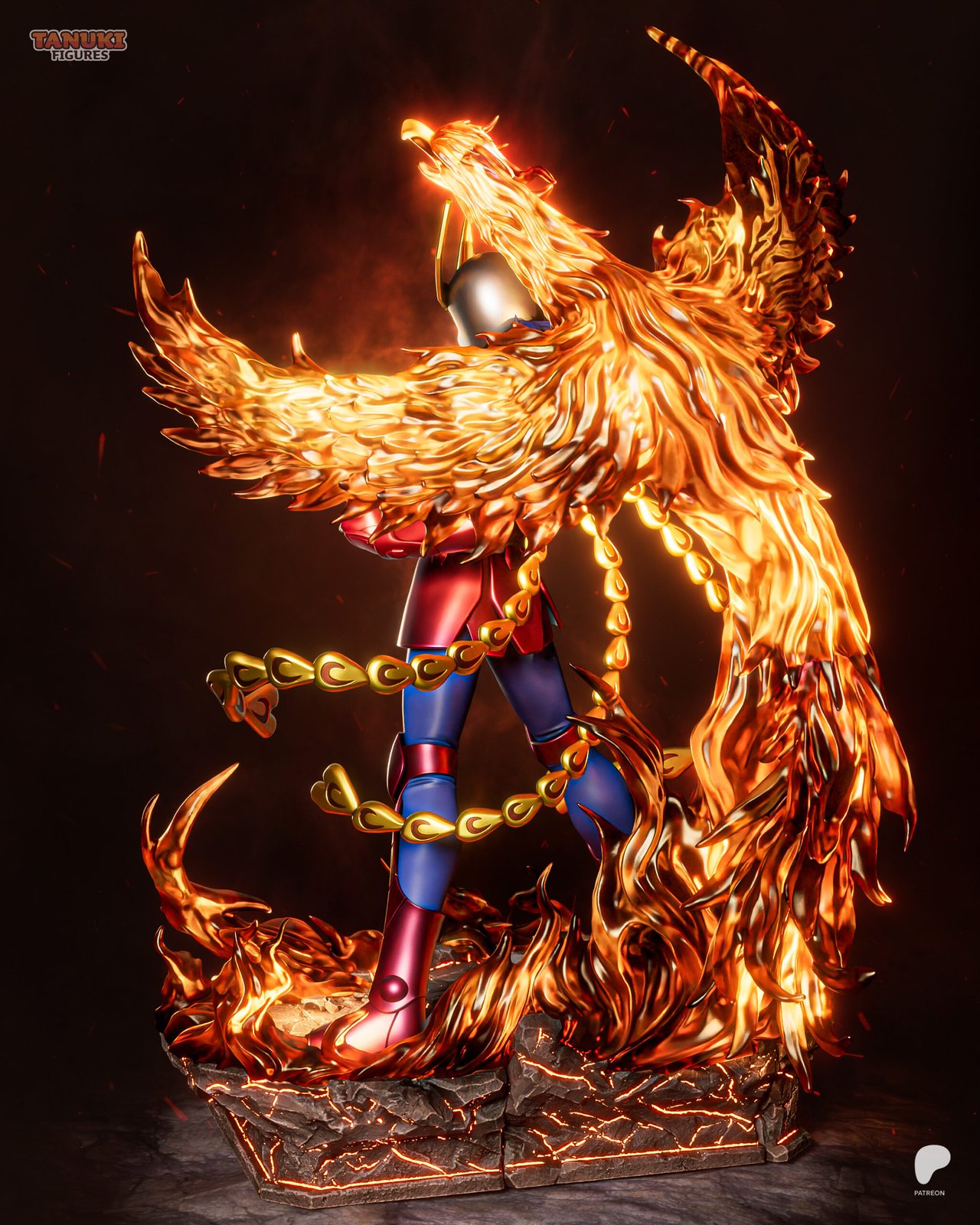 Phoenix Ikki Saint Seiya 1:4 figurine