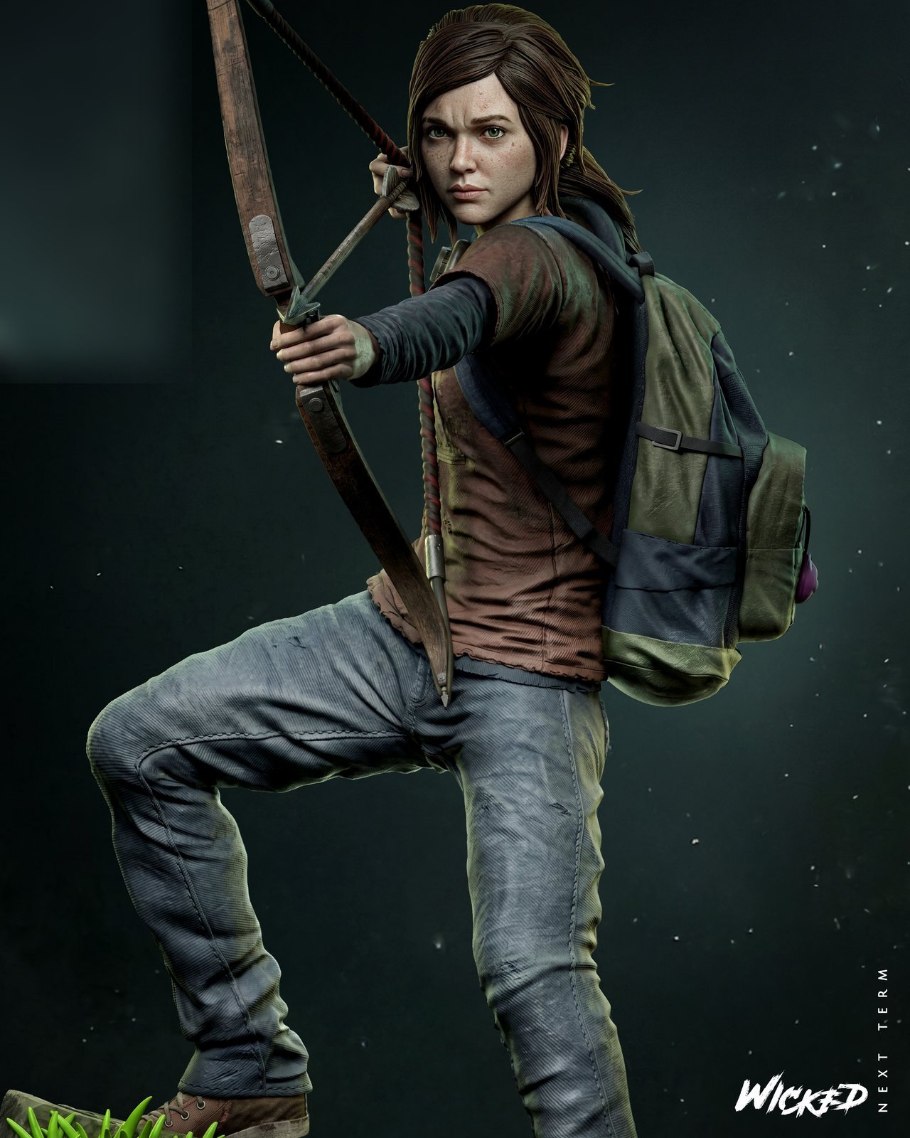 Ellie The Last of Us 1:4 figurine