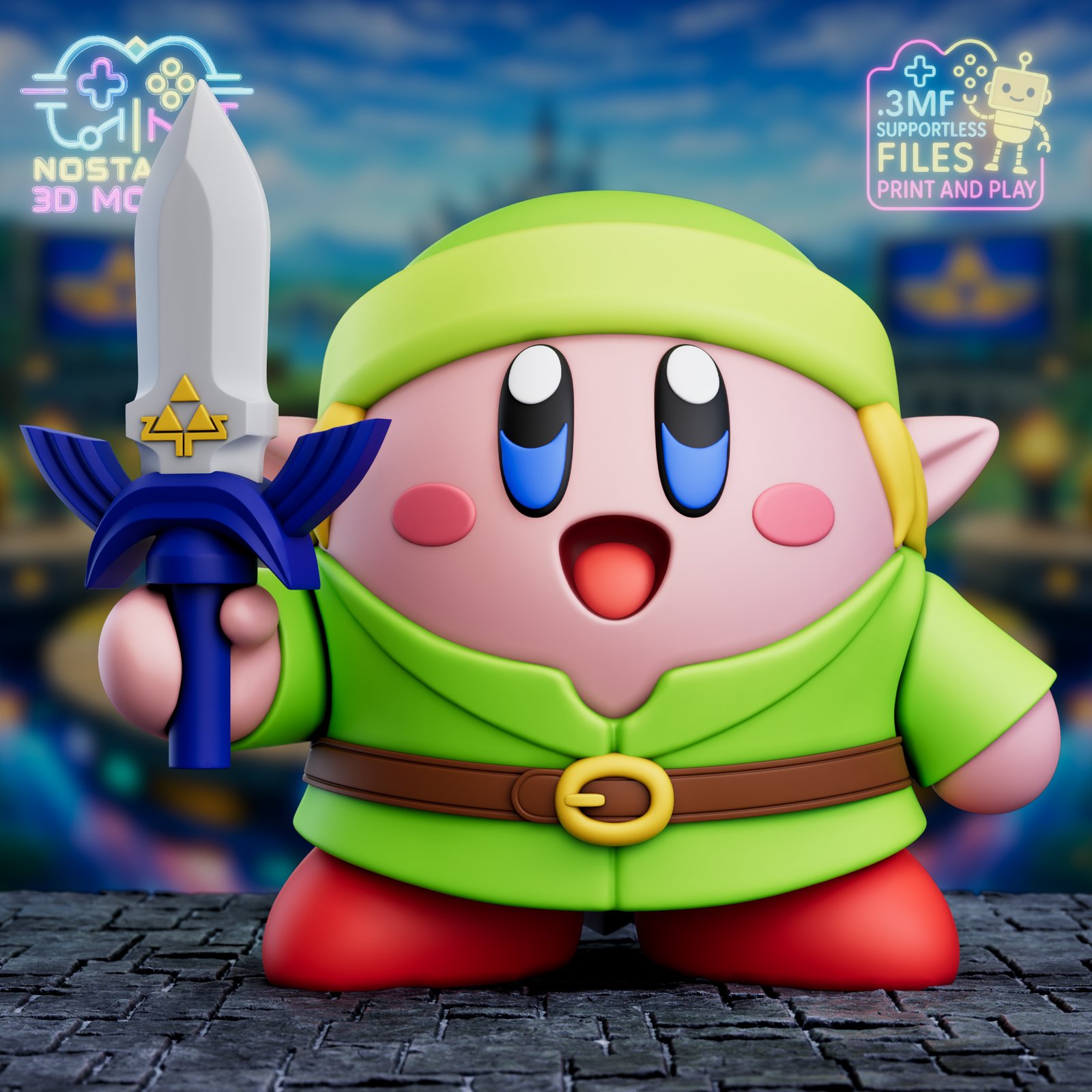 Kirby SuperSmash Kirby SuperSmash 1:4 flexi