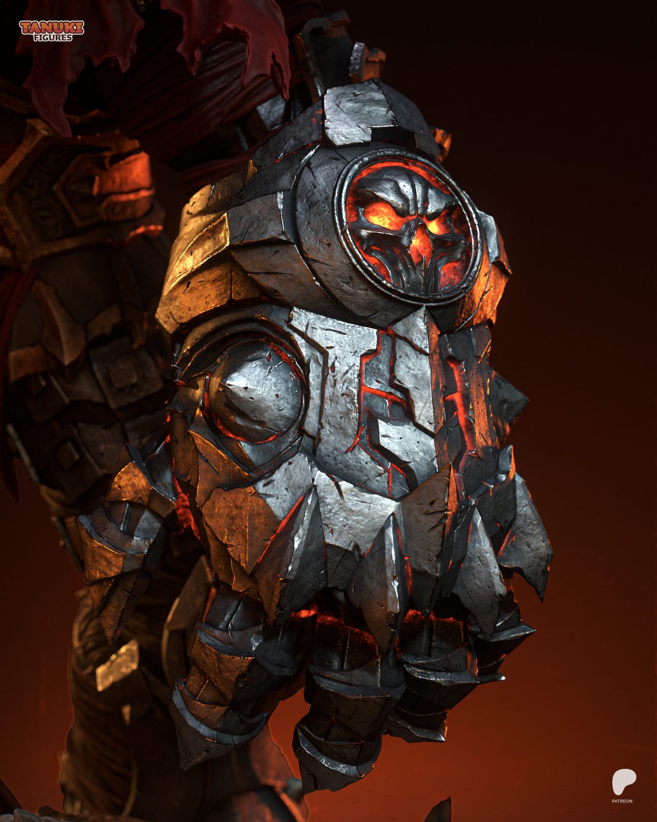 War Fullsize Darksiders 1:4 figurine
