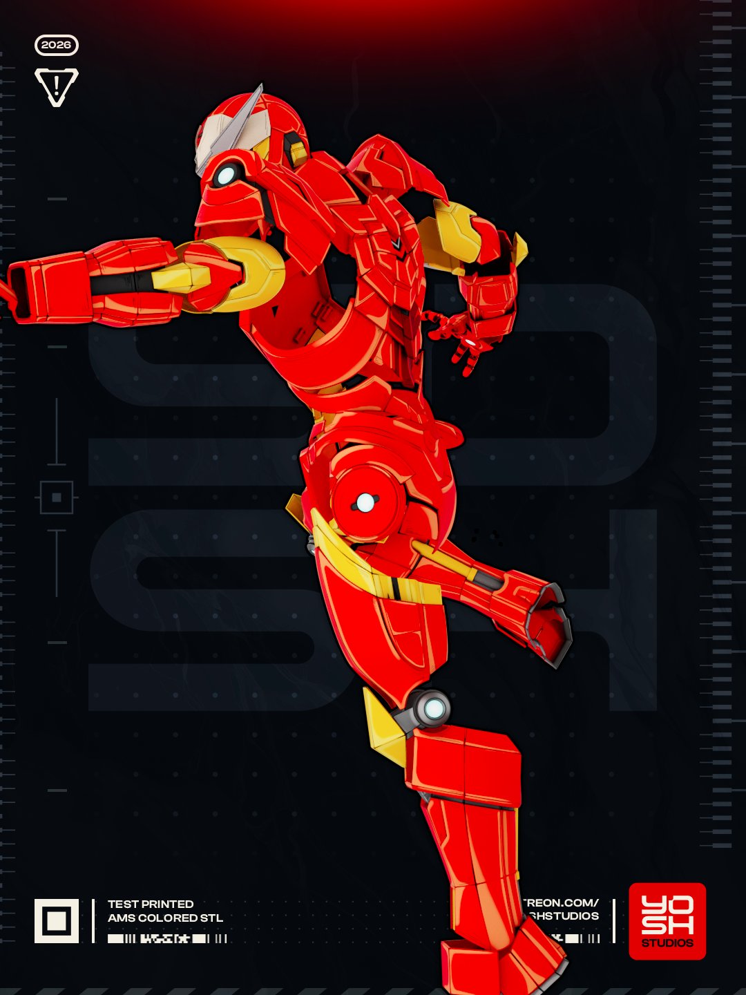 Tokon Iron Man Marvel 1:4 armor
