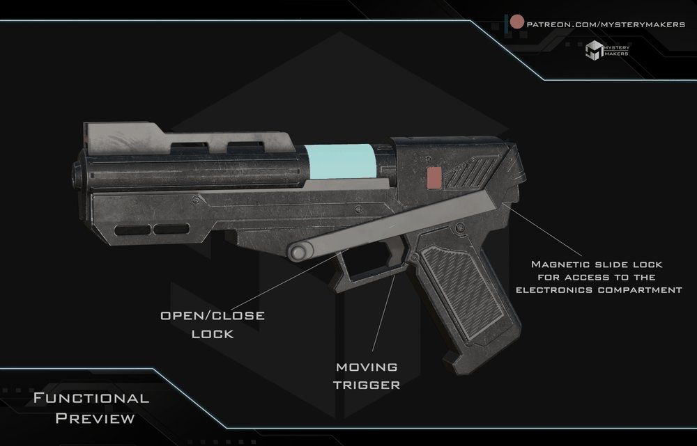 Dc 15s Sidearm Star Wars 1:4 weapon