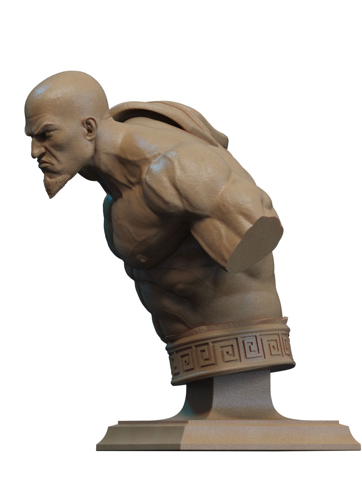 Kratos Bust Game Figure | God of War - Image 4