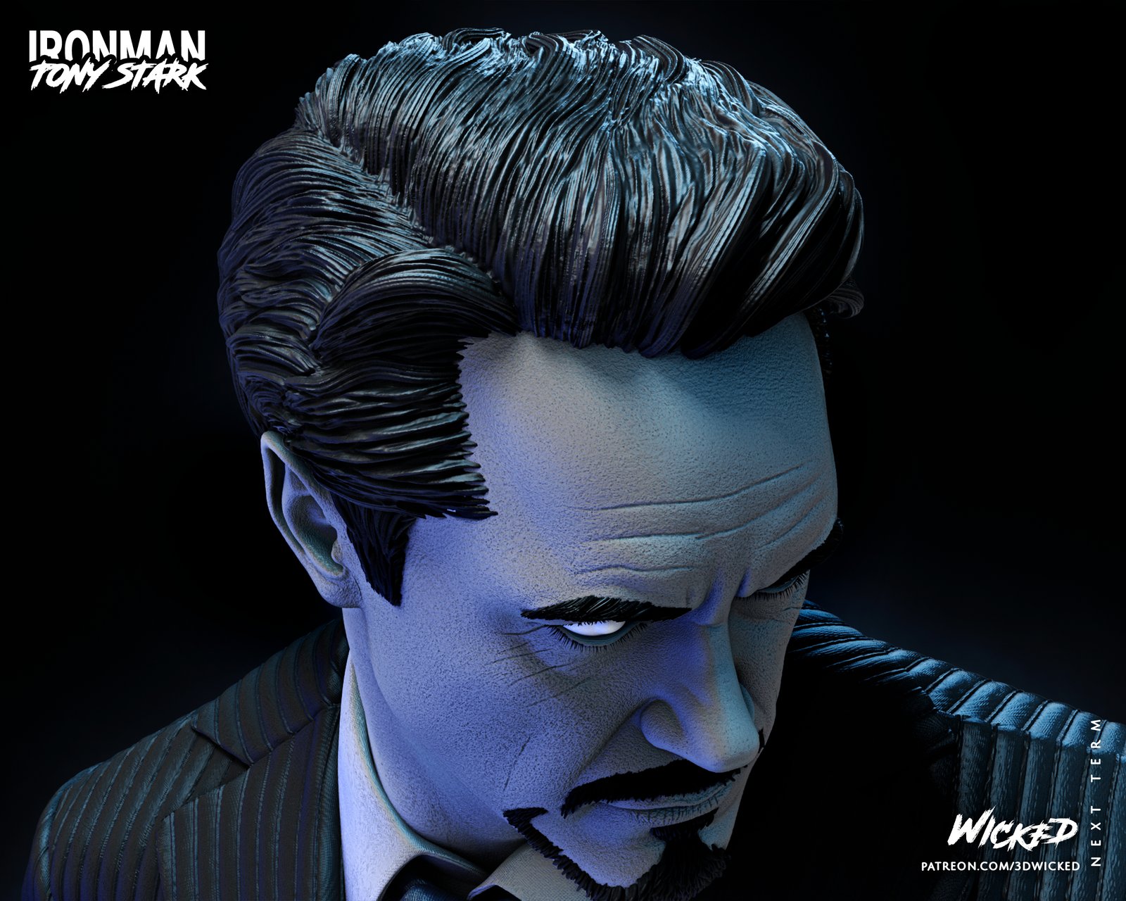 Tony Stark (Business Suit Variant) Marvel 1:4 figurine