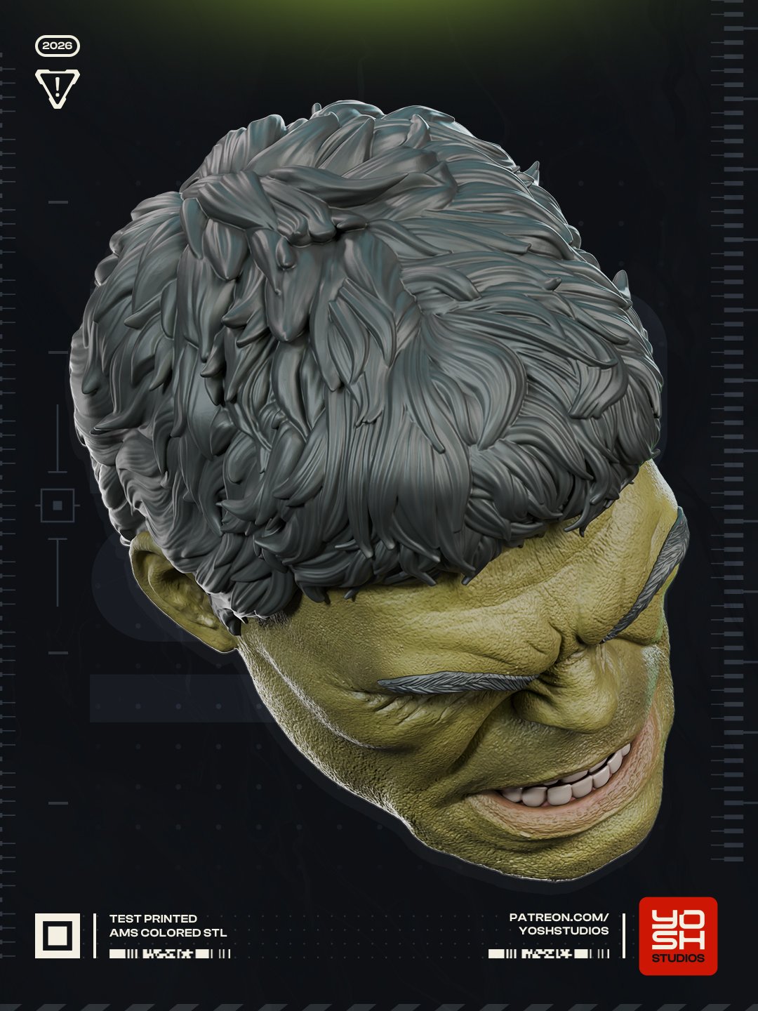 Hulk Brand New Day Marvel Cinematic Universe (Spider-Man: Brand New Day) 1:4 helmet