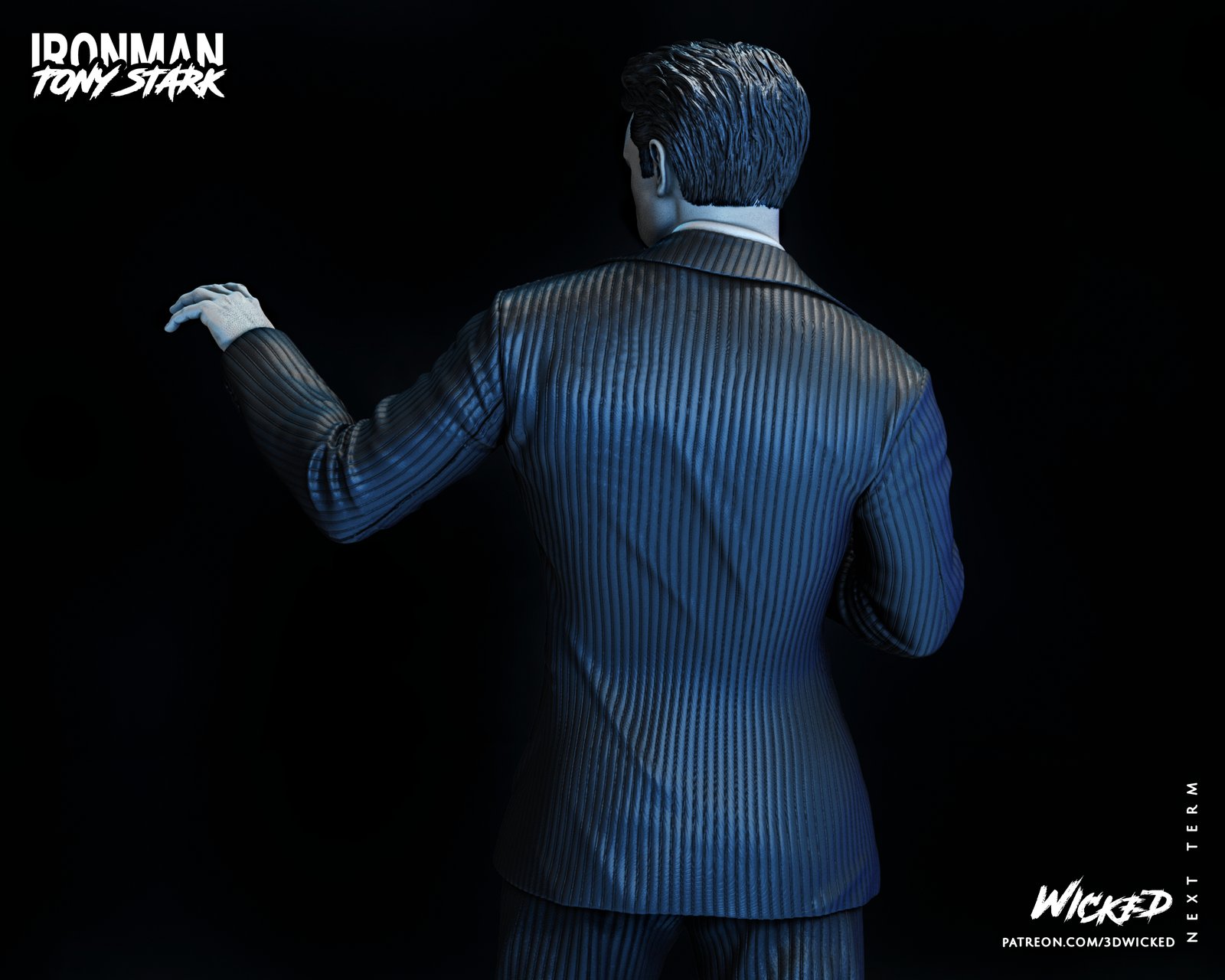 Tony Stark (Business Suit Variant) Marvel 1:4 figurine