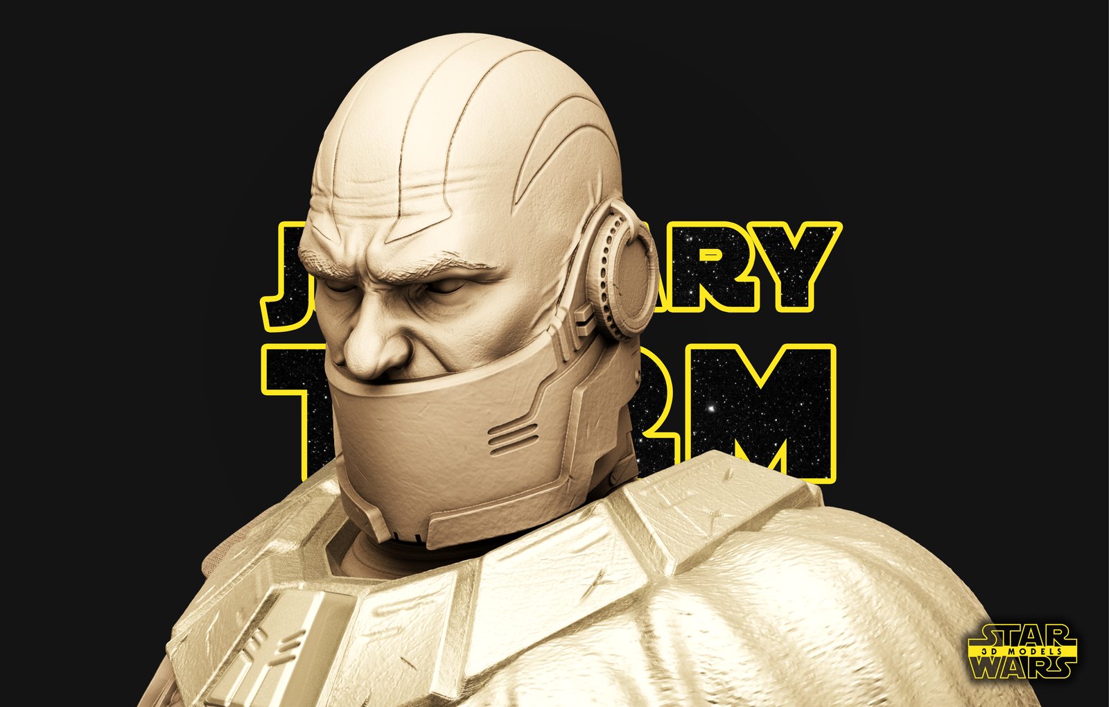 Darth Malak Star Wars 1:4 figurine