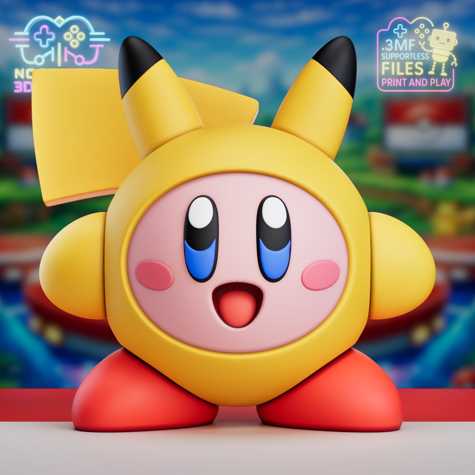 Kirby SuperSmash Kirby SuperSmash 1:4 flexi