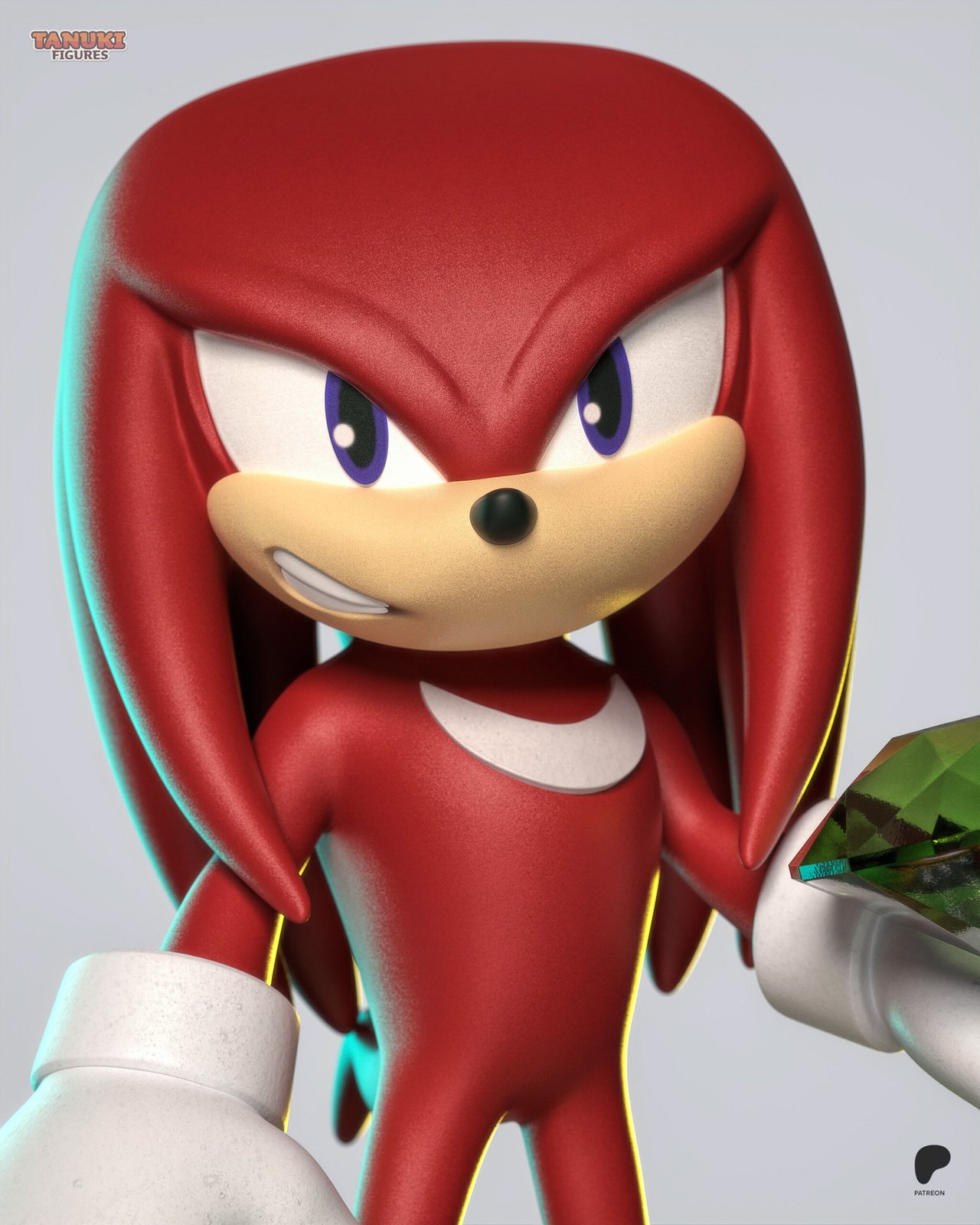 Knuckles Sonic the Hedgehog 1:6 figurine