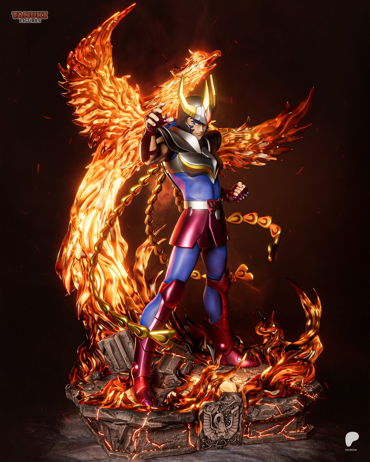 Phoenix Ikki Saint Seiya 1:4 figurine