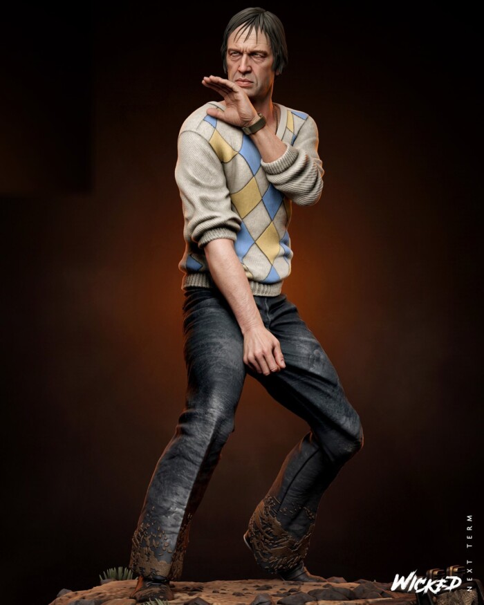 Rawley Wilke Lone Wolf McQuade 1:4 figurine
