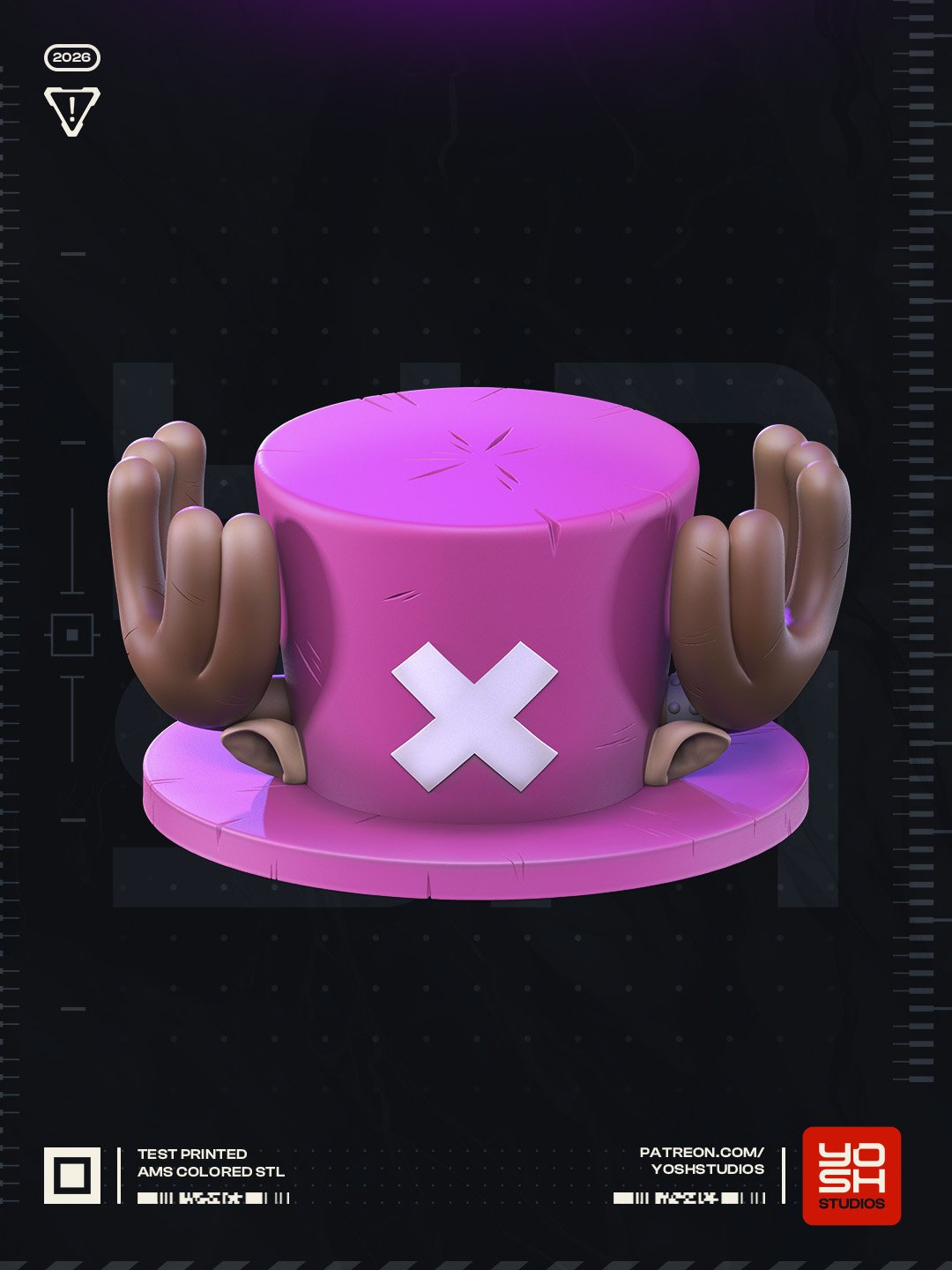 Chopper One Piece 1:4 hat