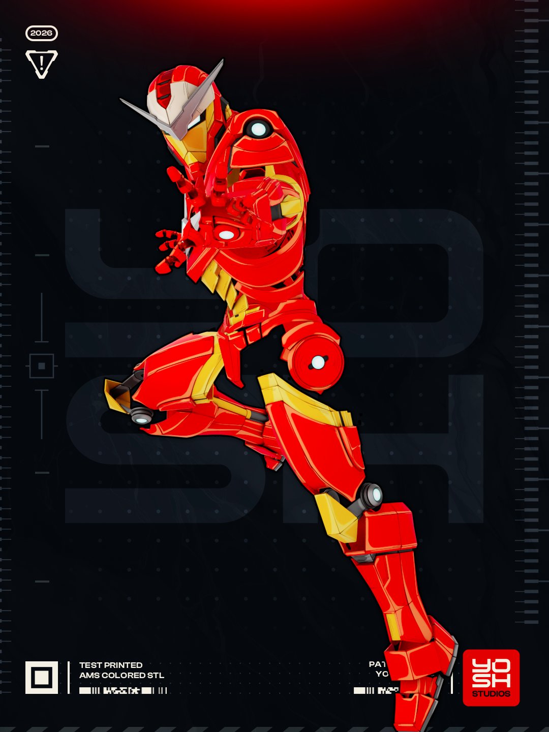 Tokon Iron Man Marvel 1:4 armor