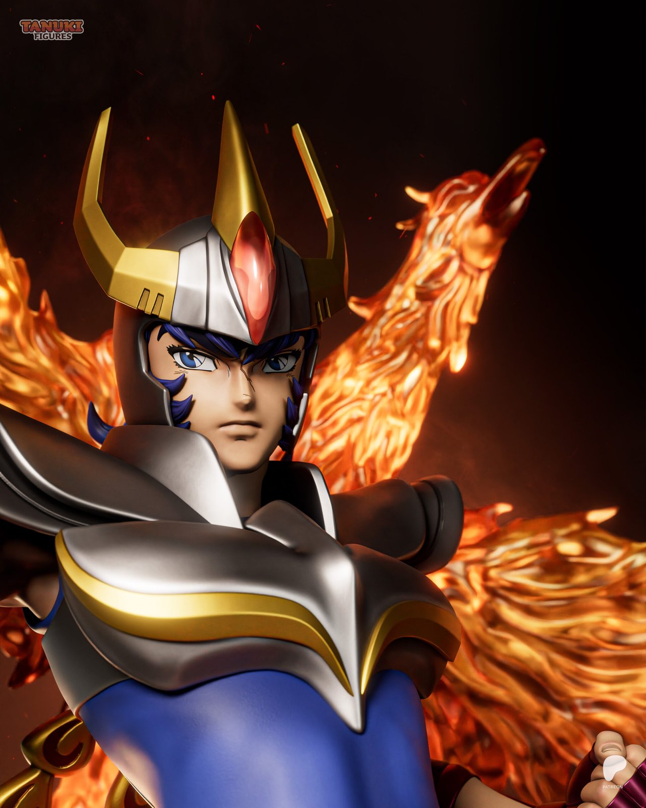 Phoenix Ikki Saint Seiya 1:4 figurine