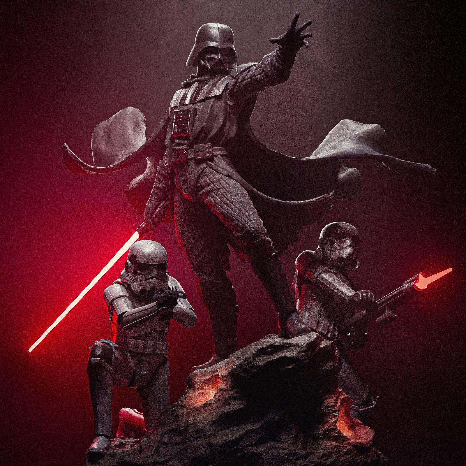 Darth Vader Star Wars 1:4 diorama