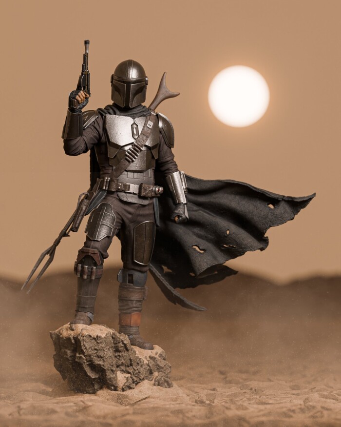The Mandalorian Figurine | Star Wars