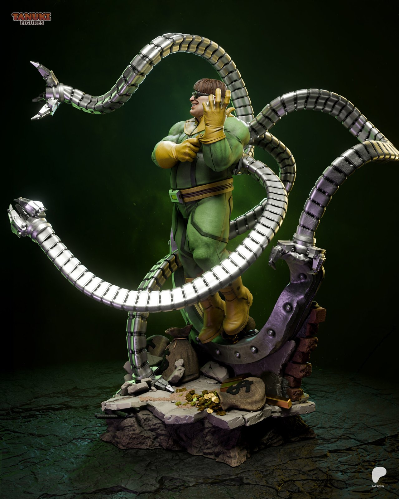 Dr.Octopus Marvel 1:6 figurine