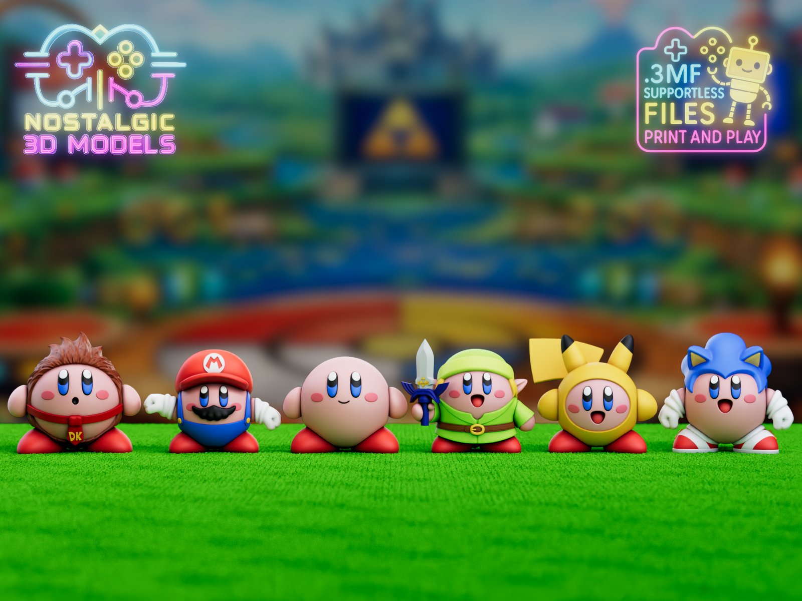Kirby SuperSmash Kirby SuperSmash 1:4 flexi