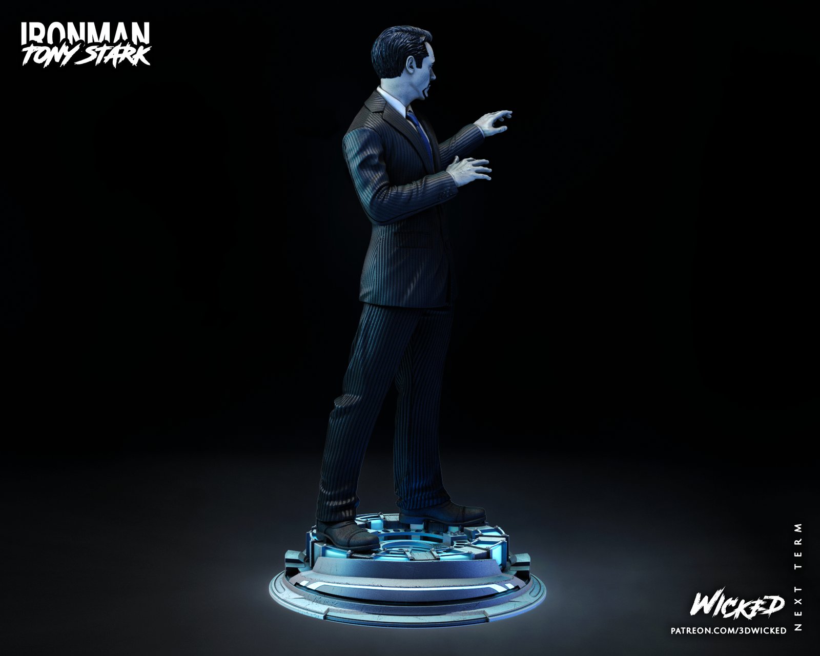 Tony Stark (Business Suit Variant) Marvel 1:4 figurine
