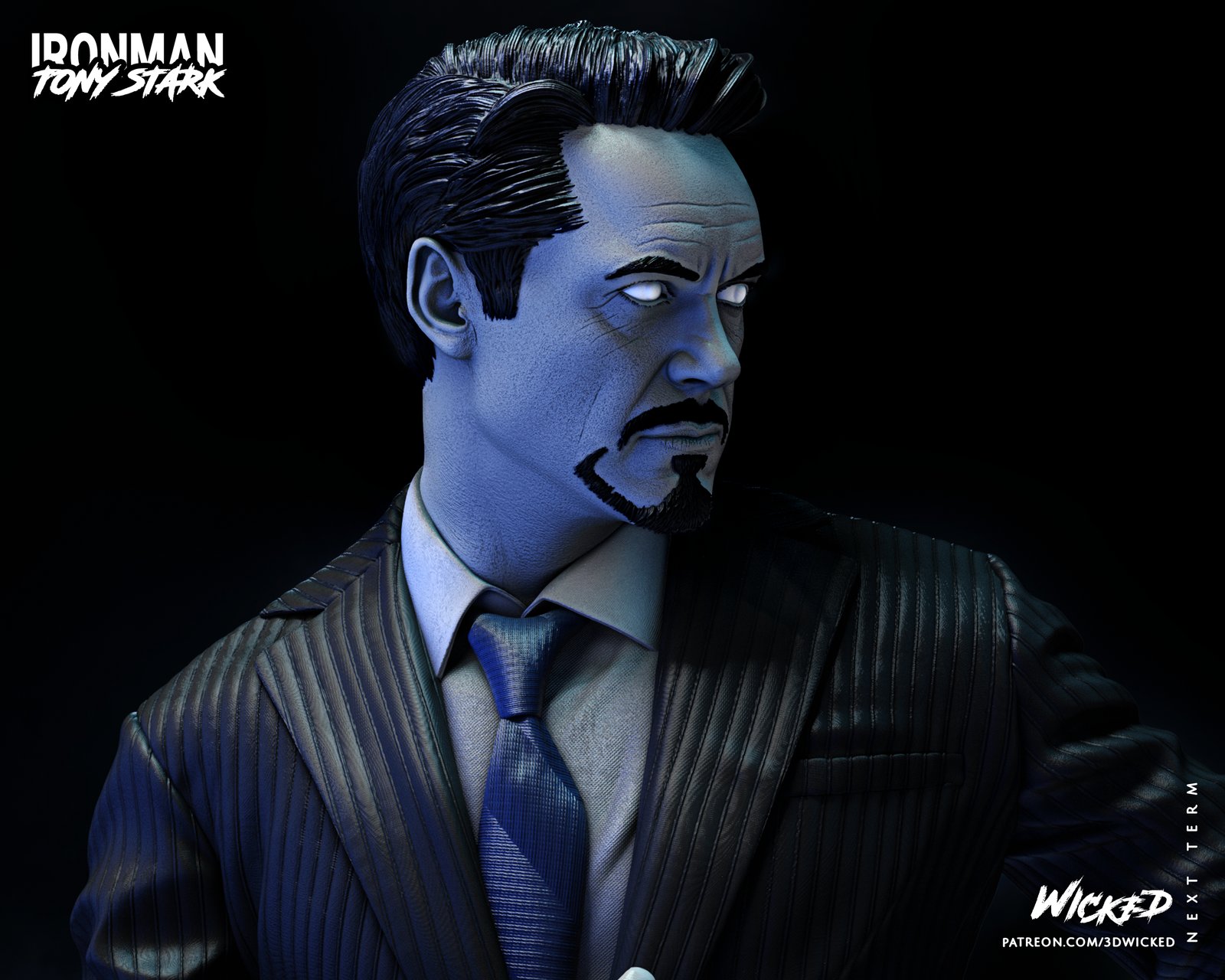 Tony Stark (Business Suit Variant) Marvel 1:4 figurine