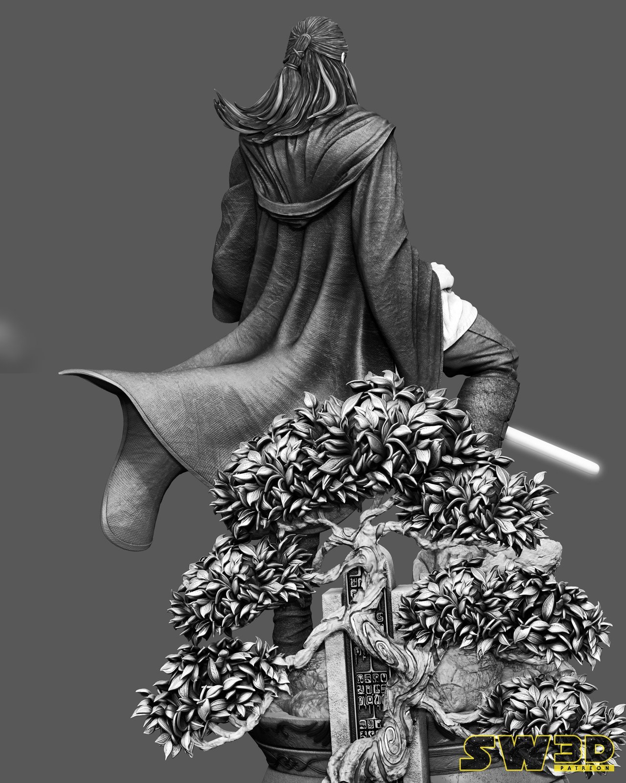Quigon Star Wars 1:4 figurine