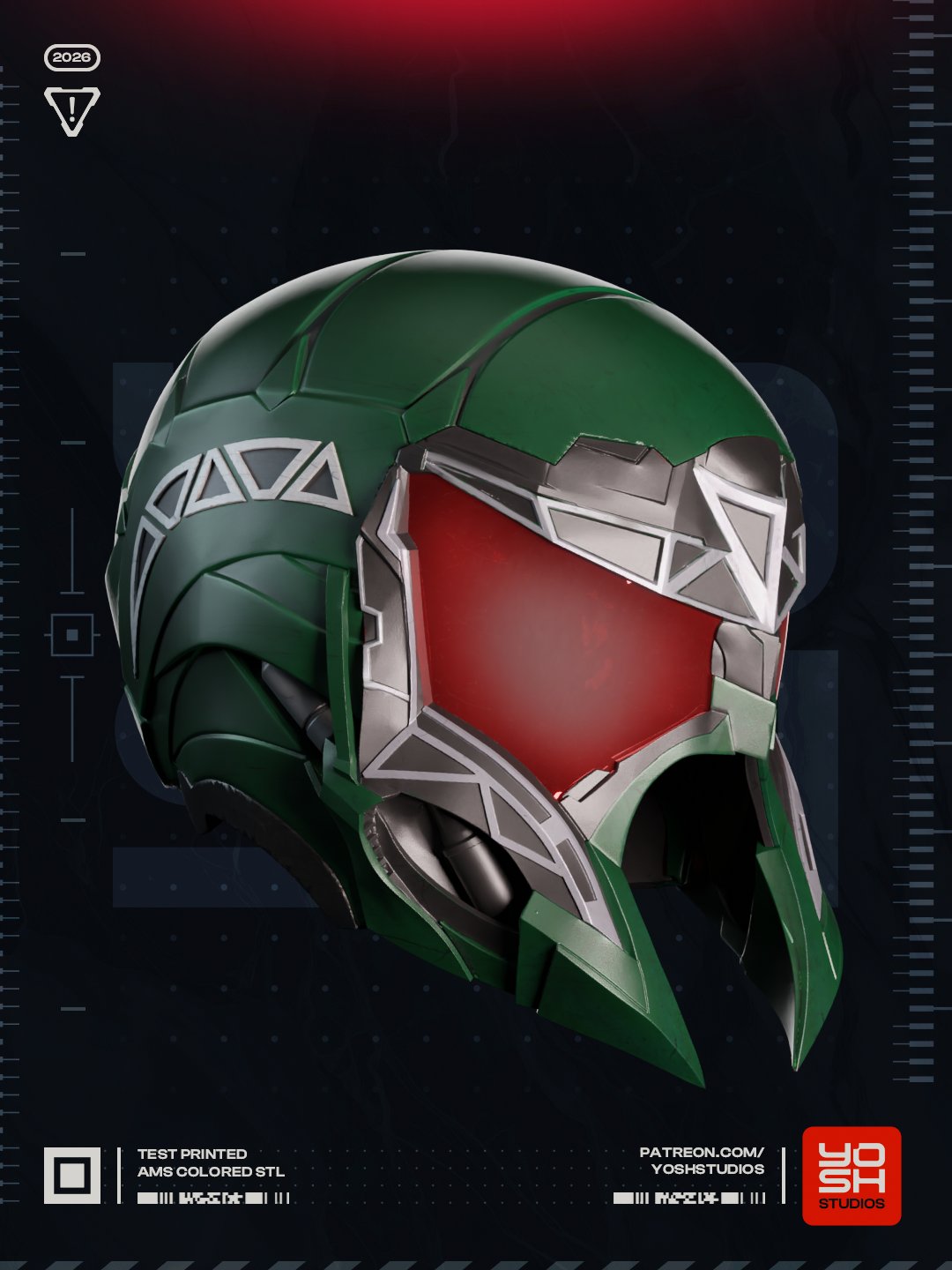 Scorpion Mortal Kombat 1:4 helmet