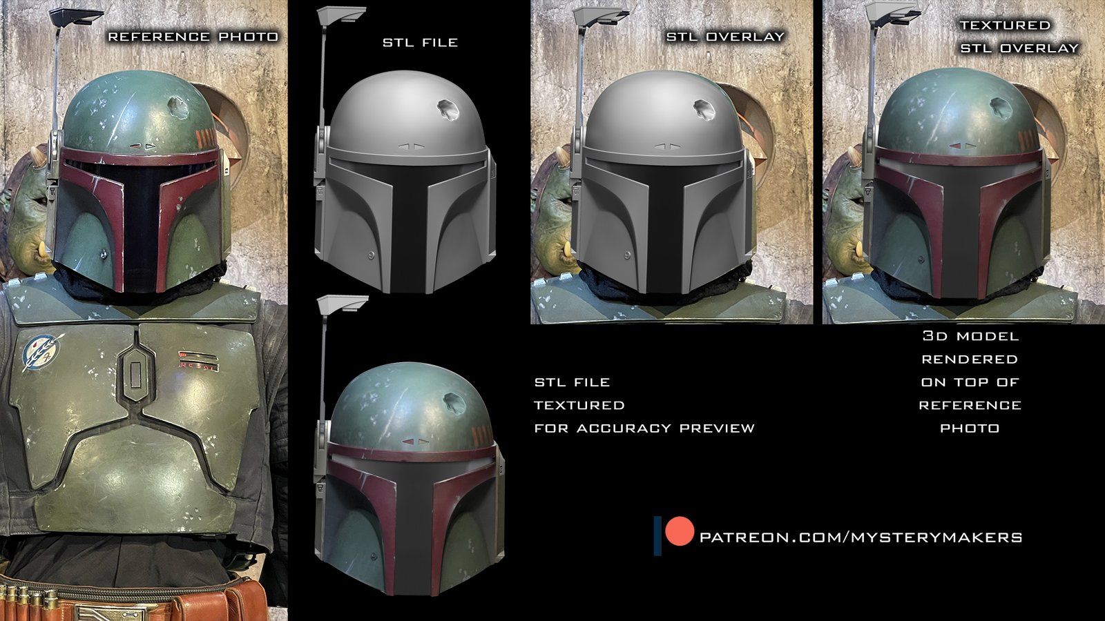 Boba Fett Full Body Book of Boba Fett Star Wars: The Book of Boba Fett 1:4 armor