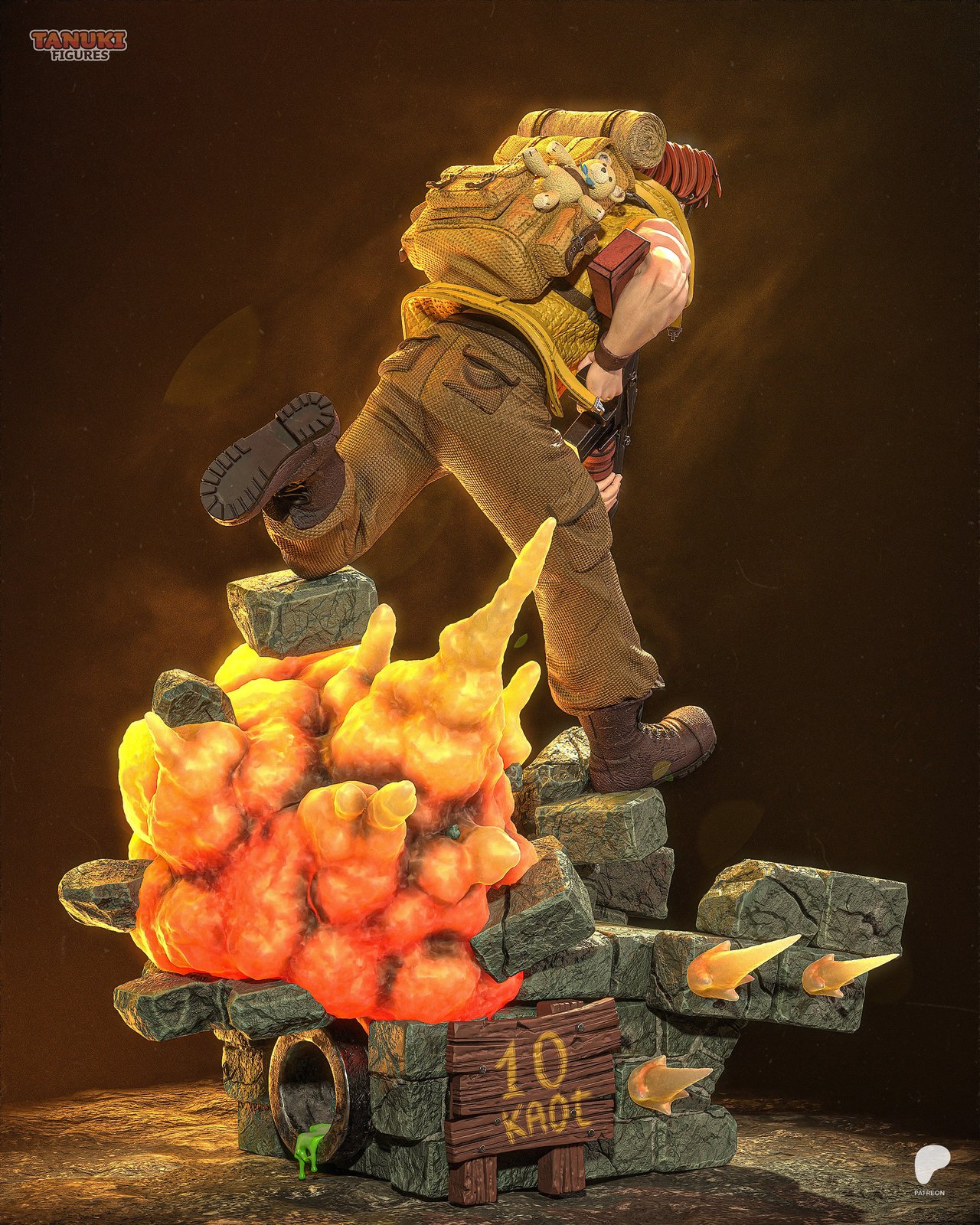 Tarma Fullsize Metal Slug 1:4 figurine