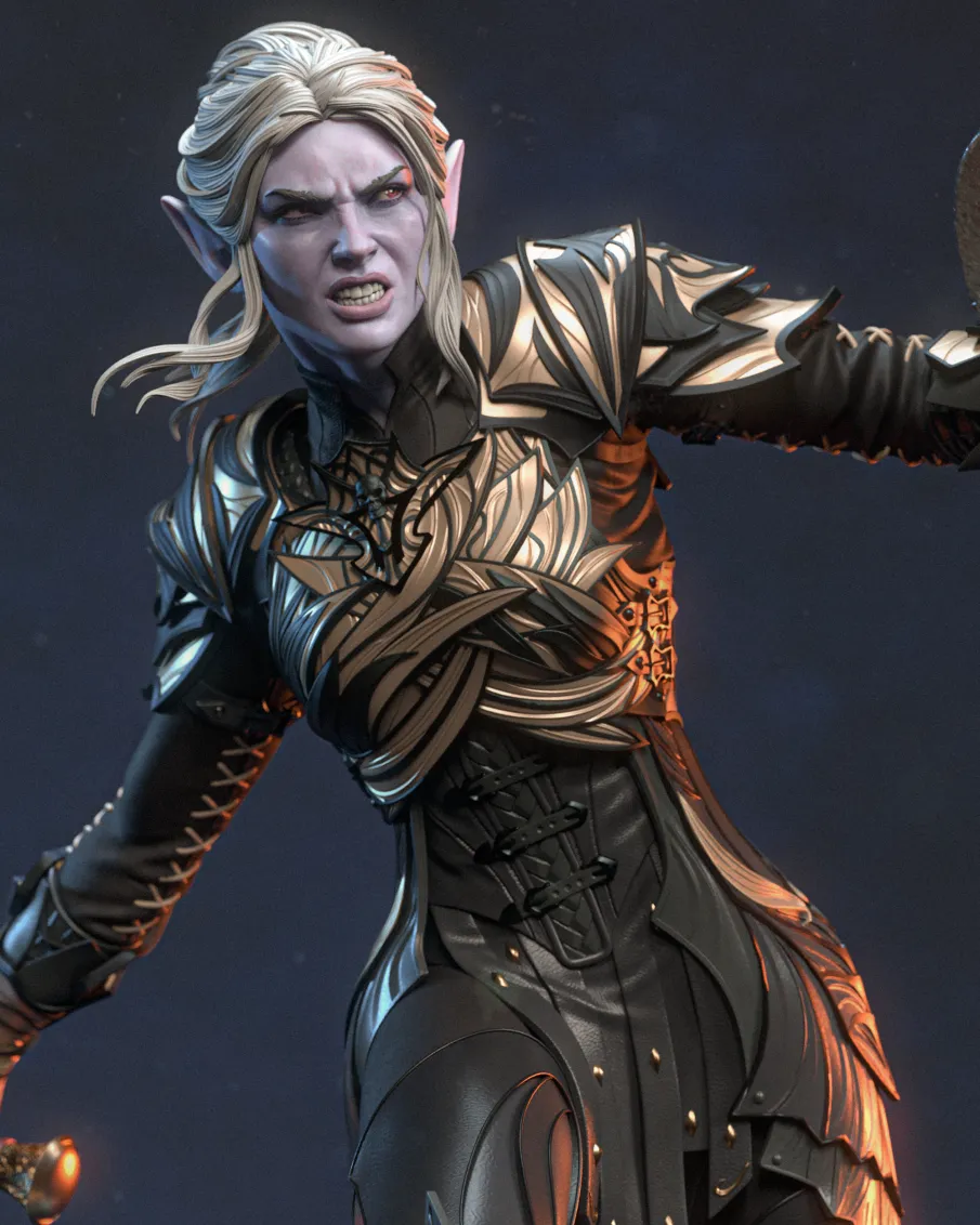 Minthara Baldur's Gate 3 1:4 figurine