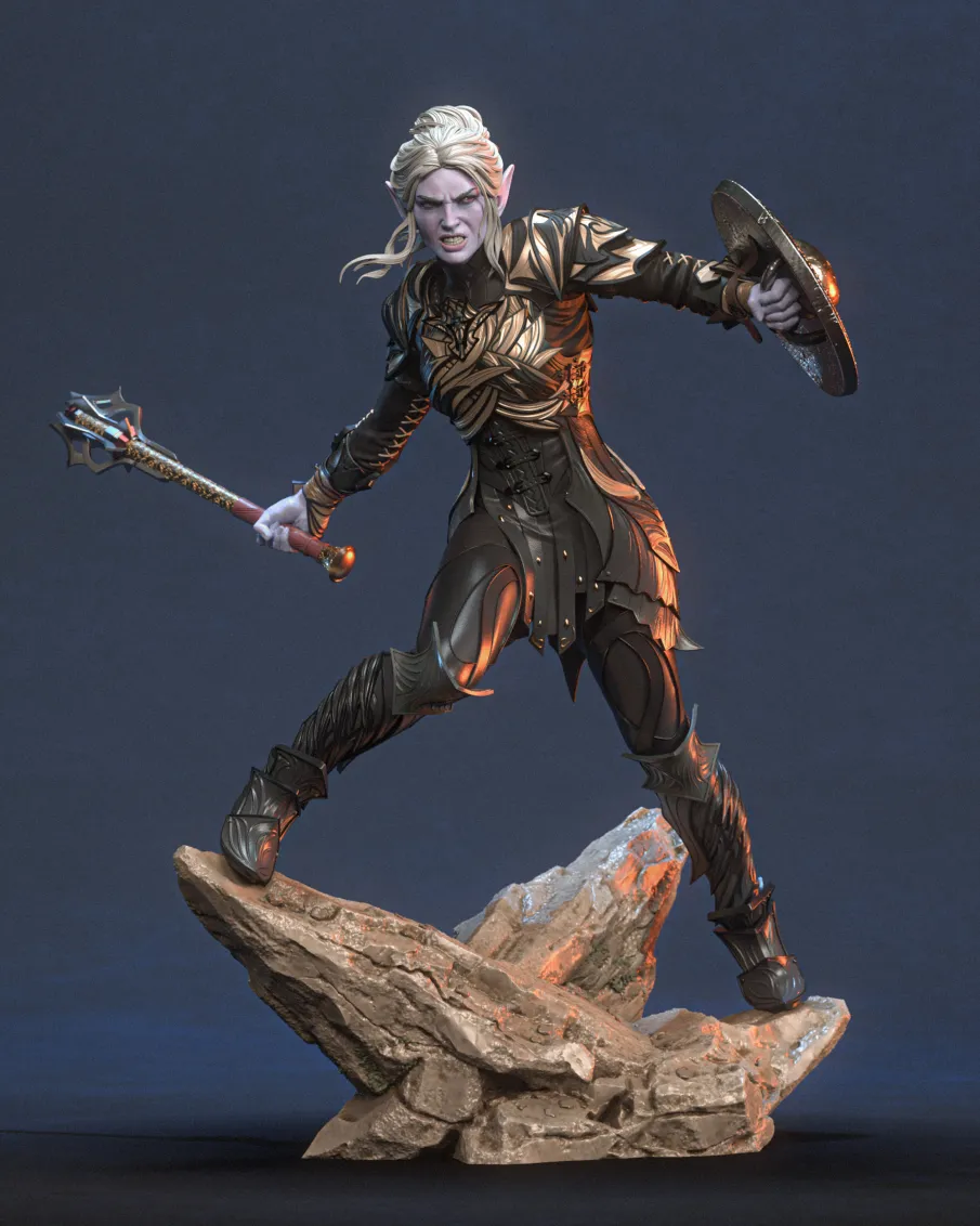Minthara Baldur's Gate 3 1:4 figurine