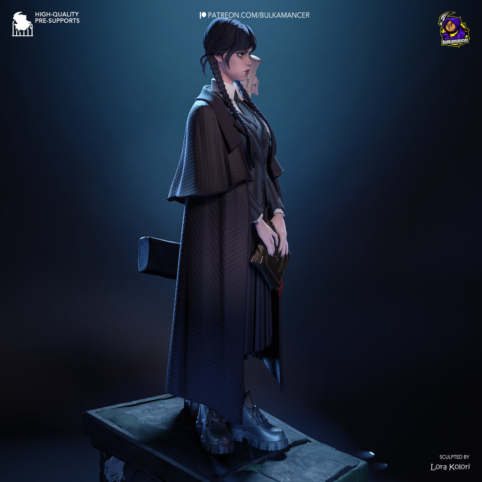 Wednesday Adams - Wednesday The Adams Family 1:4 figurine