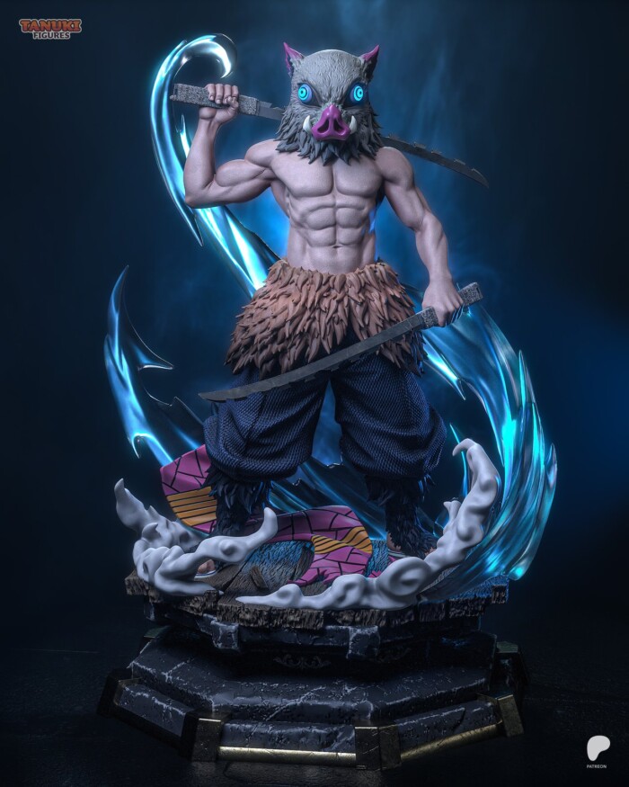 Inosuke Demon Slayer 1:4 figurine