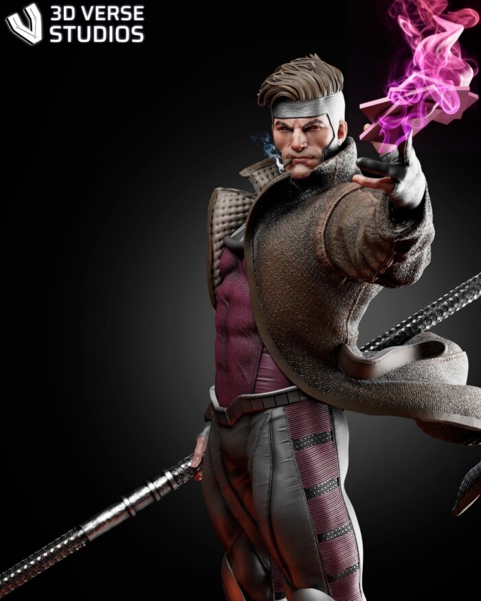 Gambit X-Men Comic Stylized X-Men 1:4 figurine
