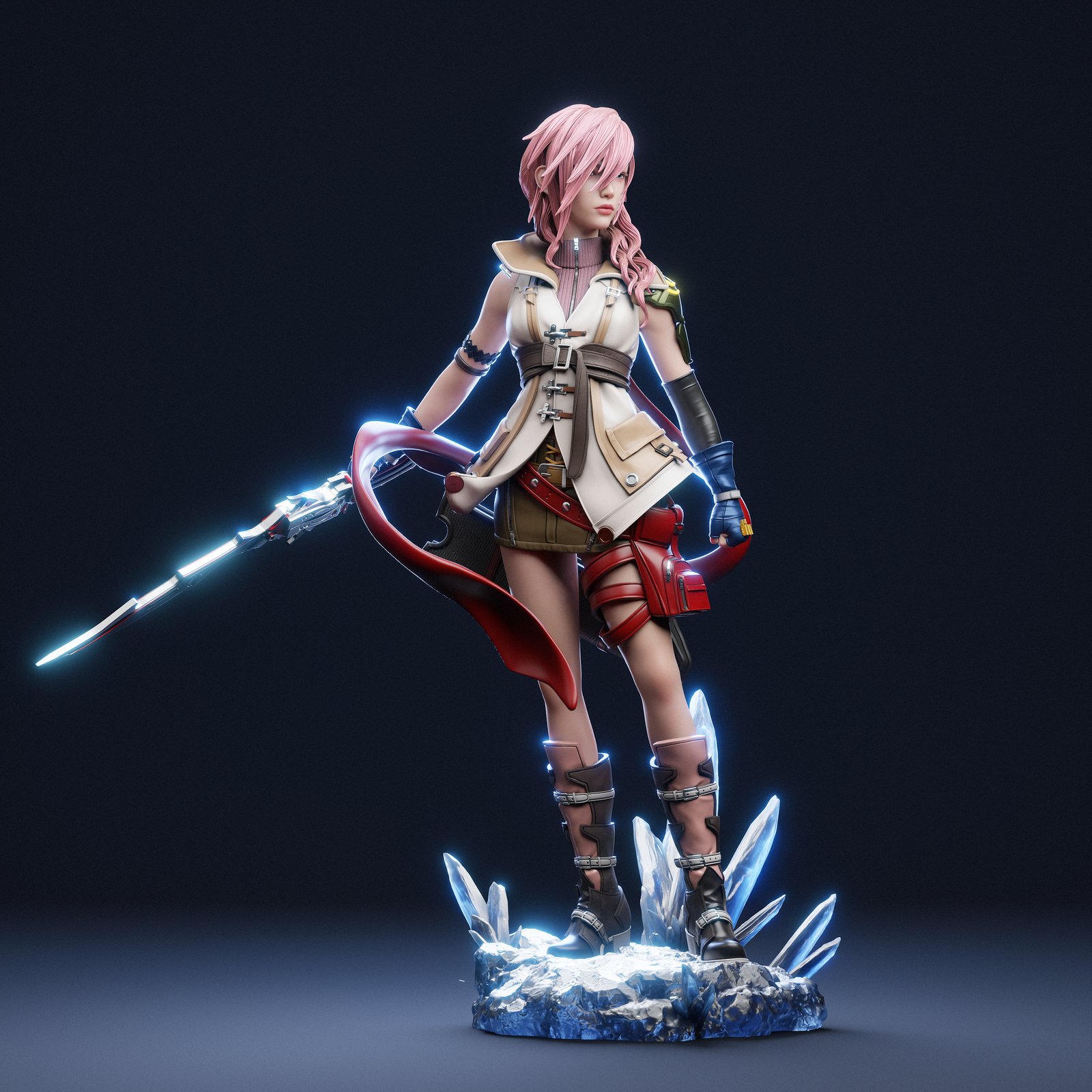 Lightning Final Fantasy 1:4 figurine