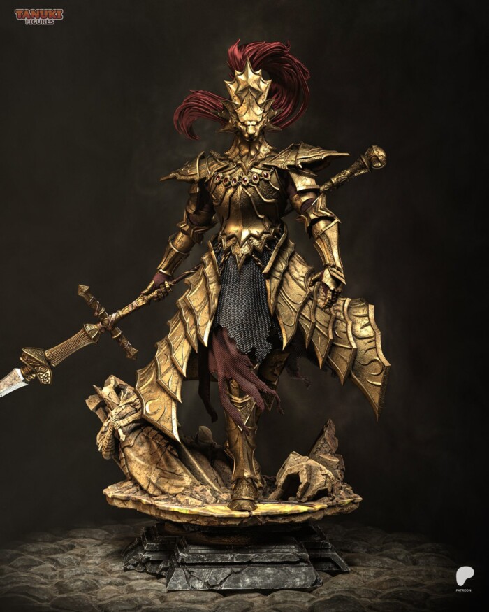 Ornstein Dark Souls 1:4 figurine