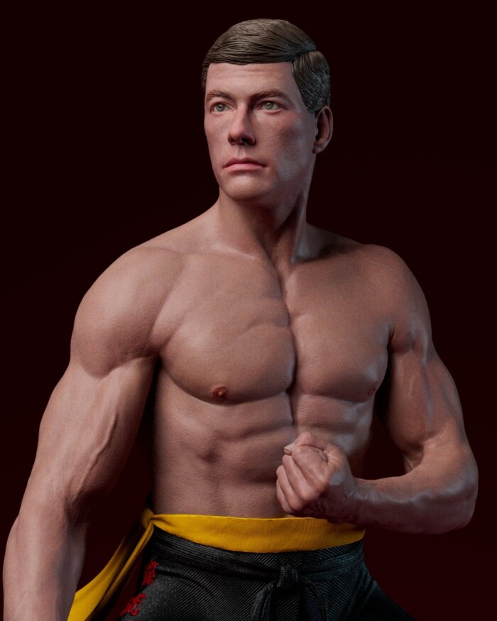 Bloodsport Frank Dux Bloodsport 1:4 figurine