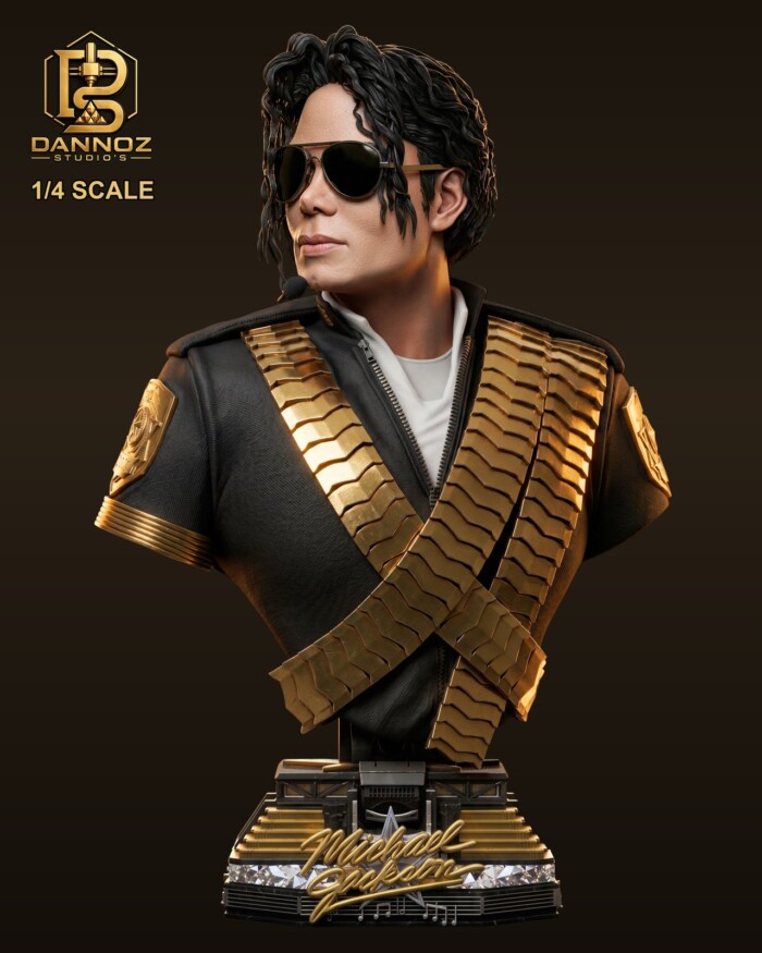 Michael Jackson Real-world 1:4 bust