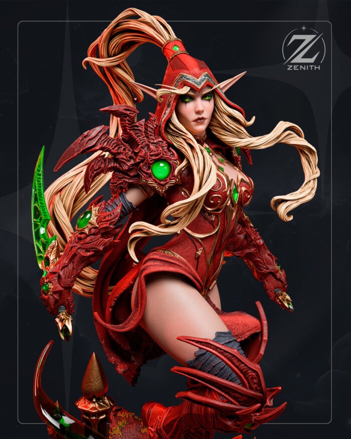 Valeera Sanguinar World of Warcraft 1:4 figurine