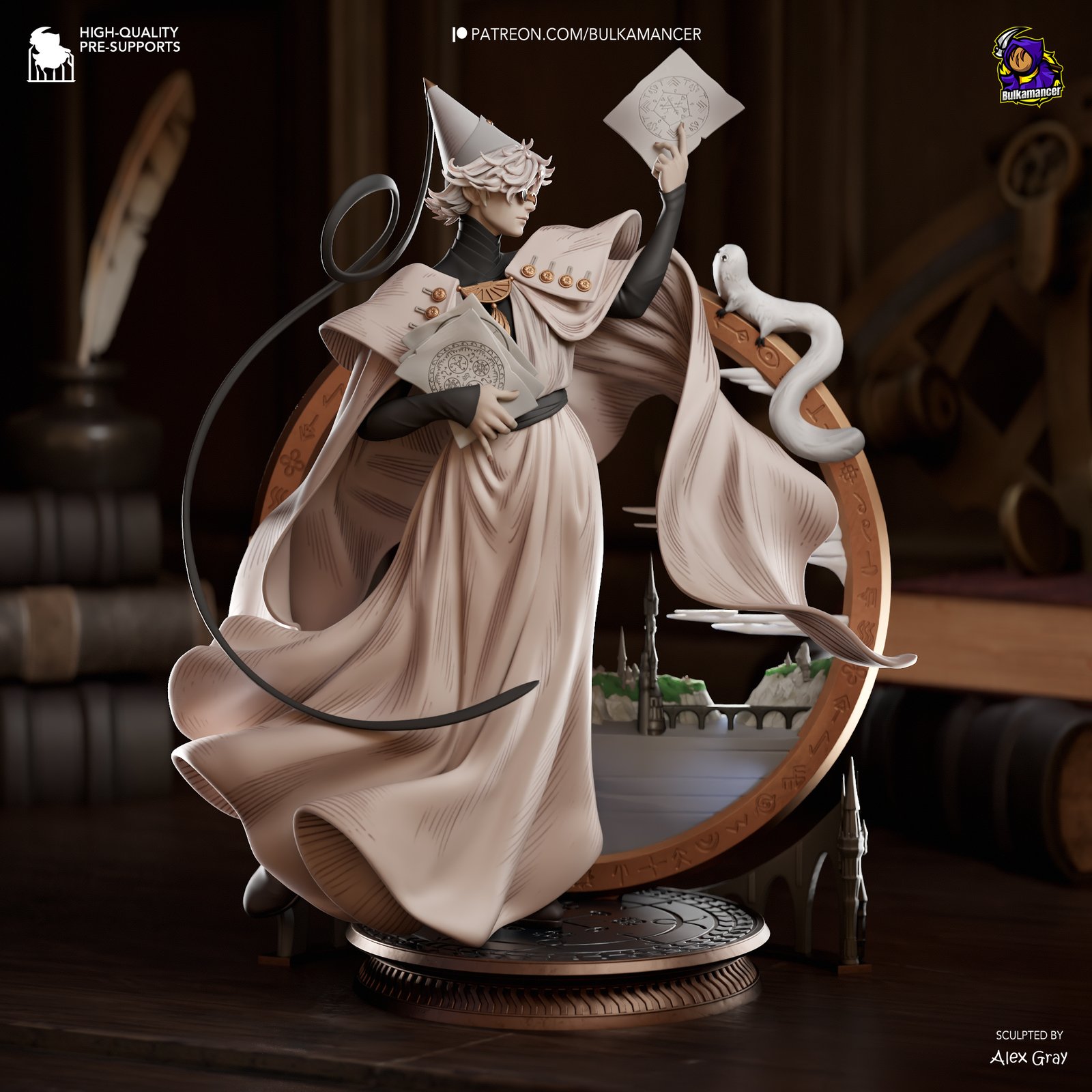 Qifrey Witch Hat Atelier 1:4 figurine