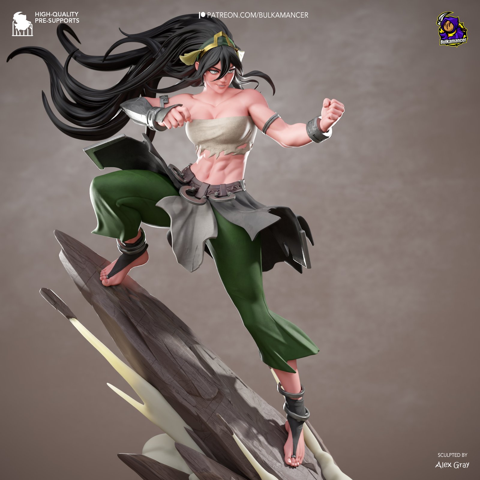 Toph (Avatar Aang the Last Airbender) Avatar: The Last Airbender 1:4 figurine
