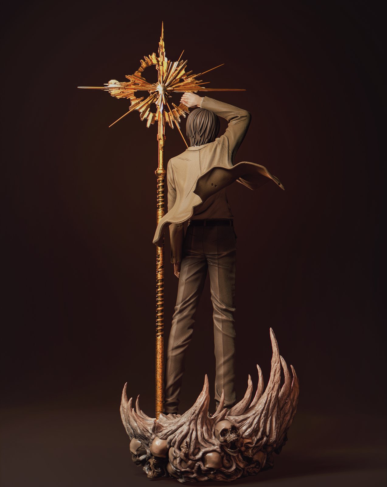 Light Yagami - God of the New World Death Note 1:4 figurine