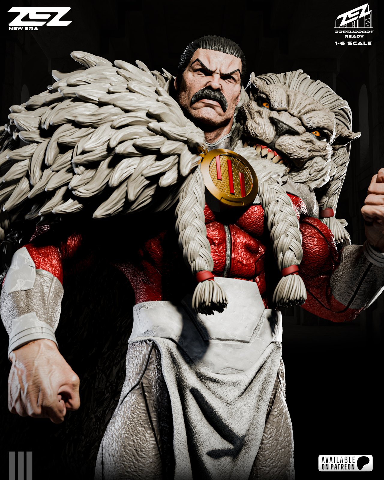 Thrag Invincible 1:4 figurine