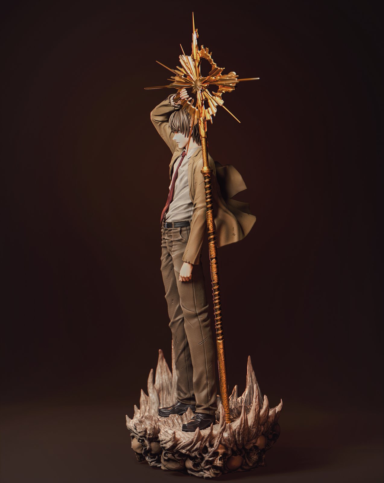 Light Yagami - God of the New World Death Note 1:4 figurine