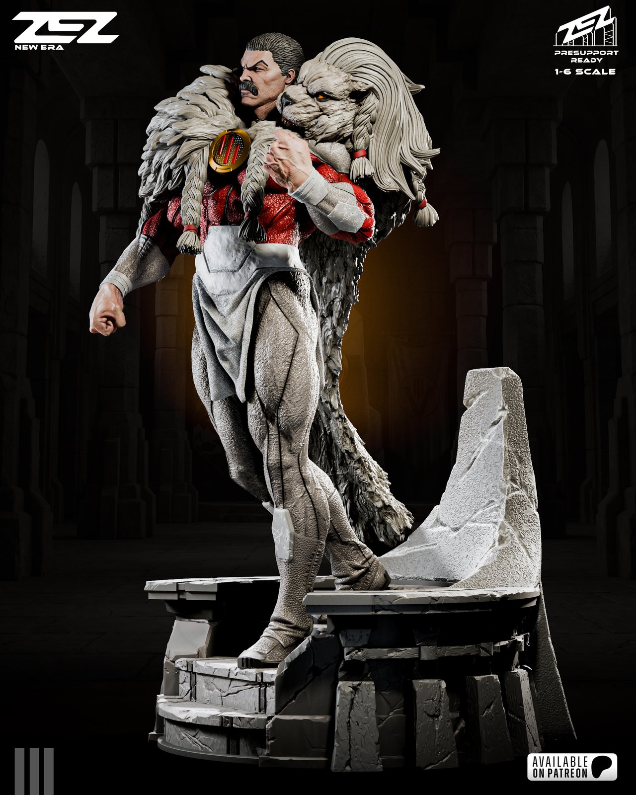 Thrag Invincible 1:4 figurine