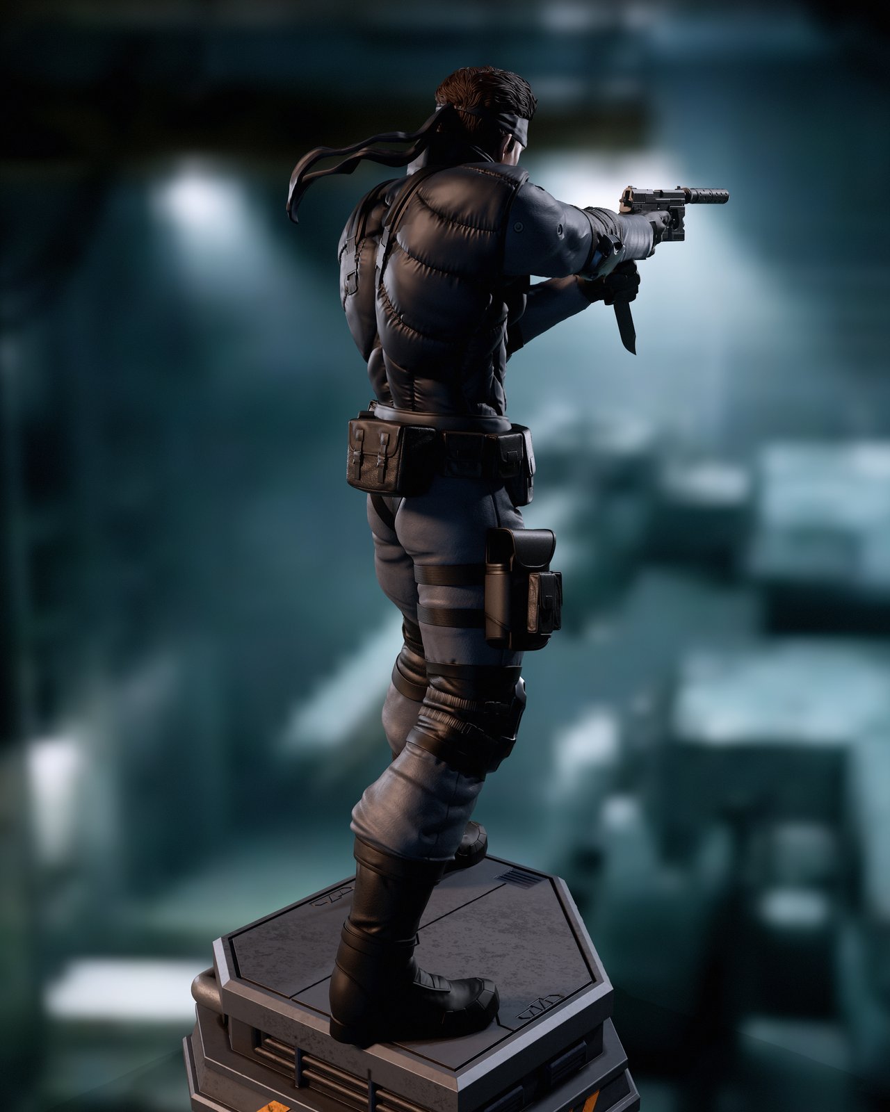 Solid Snake Metal Gear 1:4 figurine