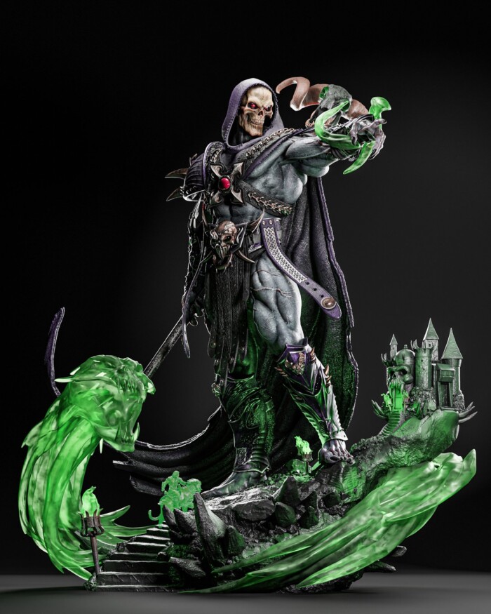 Skeletor Masters of the Universe 1:4 figurine